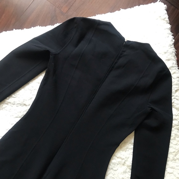 Colorblock Stretch Wool Dress Michael Kors COLLECTION size small - Picture 5 of 8